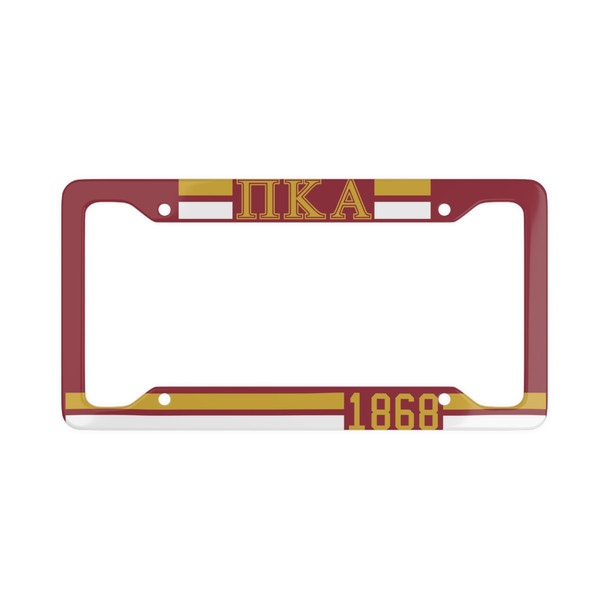 Pi Kappa Alpha Year License Plate Frames