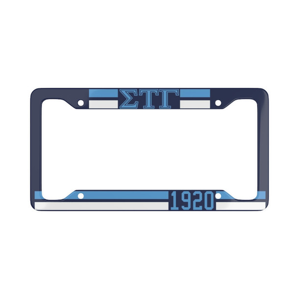 Sigma Tau Gamma Year License Plate Frames