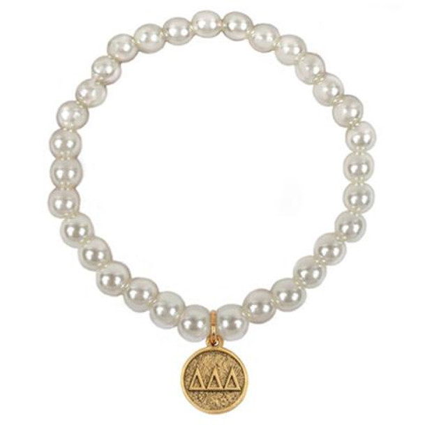 Chic Greek- Shawn Paul Delta Delta Delta Purity Bracelet 