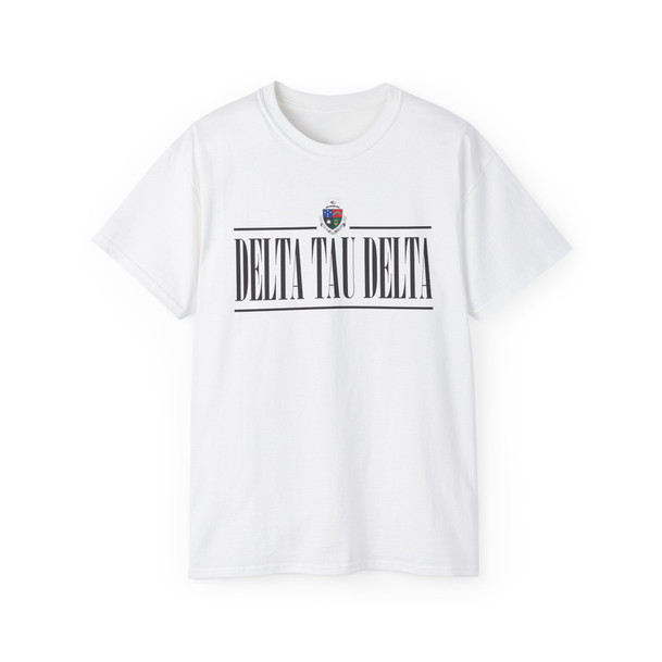Delta Tau Delta Line Crest T-shirt