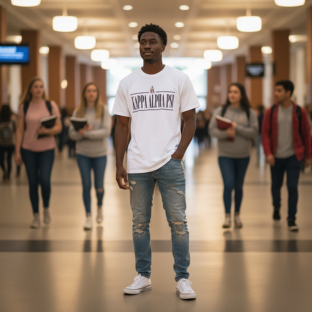 Kapa Alpha Psi Line Crest T-shirt