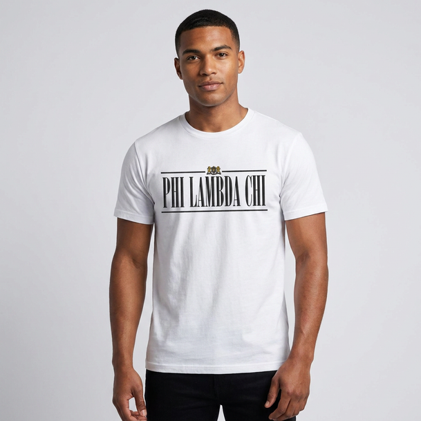 Phi Lambda Chi Line Crest T-shirt