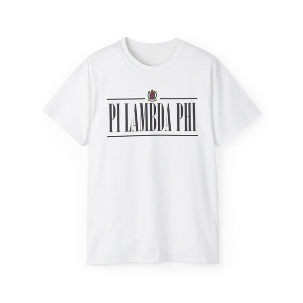 Pi Lambda Phi Line Crest T-shirt