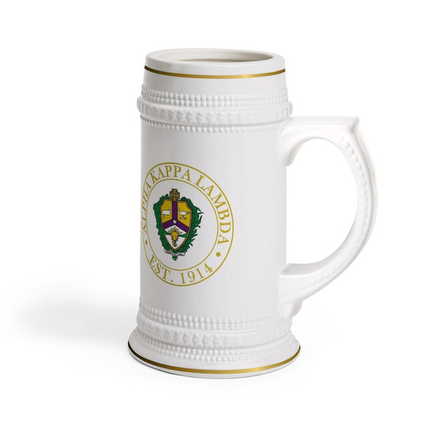 Printify Alpha Kappa Lambda Ceramic Collectors Stein Tankard 