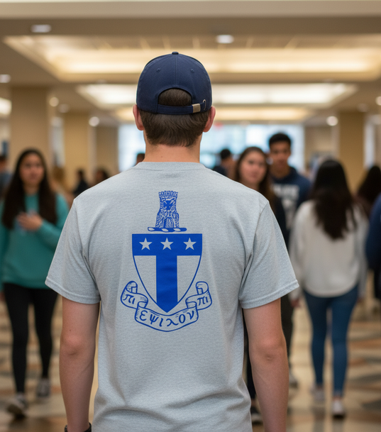 Alpha Tau Omega World Famous Crest Tee