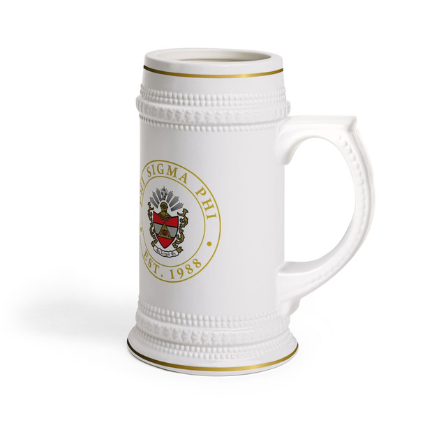 Phi Sigma Phi Ceramic Collectors Stein Tankard