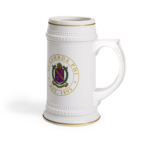Printify Pi Lambda Phi Ceramic Collectors Stein Tankard