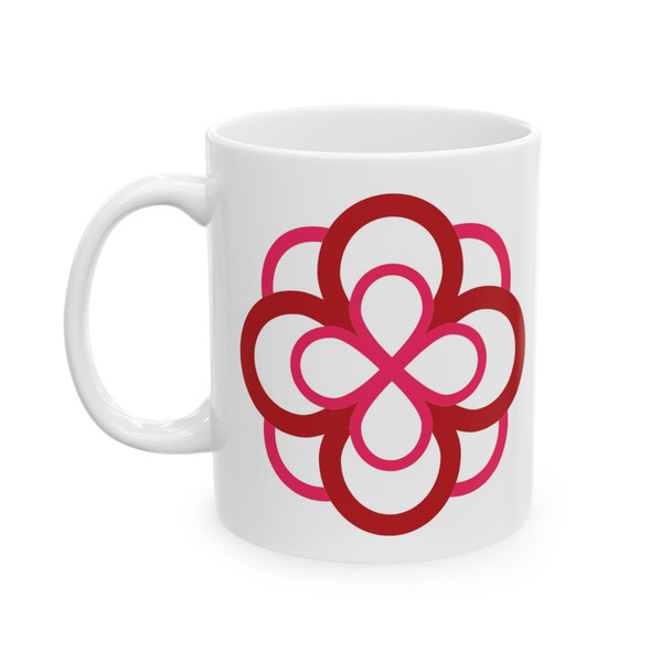 Alpha Omicron Pi Crest Coffee Mug