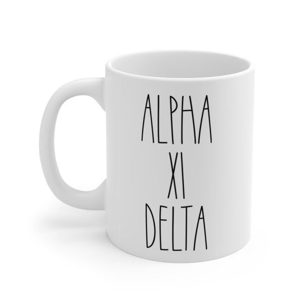 Alpha Xi Delta MOD Coffee Mug