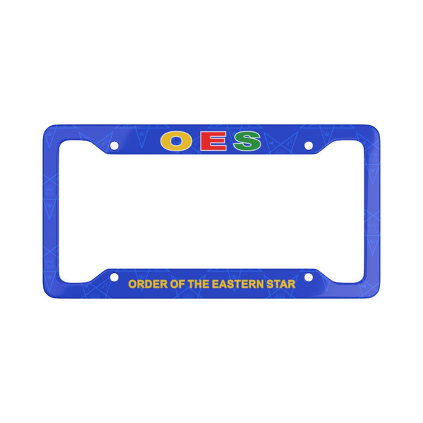 Order Of The Eastern Star New License Plate Frames