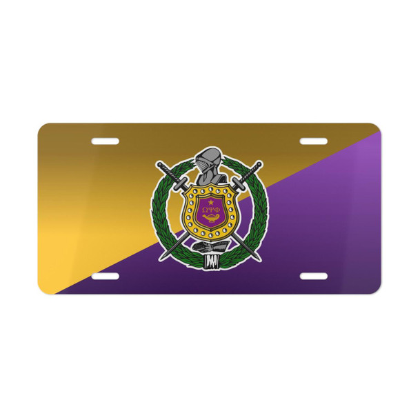 Printify Omega Psi Phi Split License Cover
