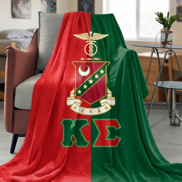 Kappa Sigma Two Tone Sherpa Blanket
