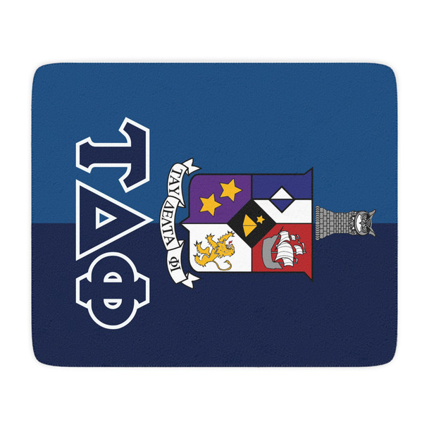 Tau Delta Phi Two Tone Sherpa Blanket
