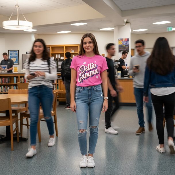 Delta Gamma Flashback Tees