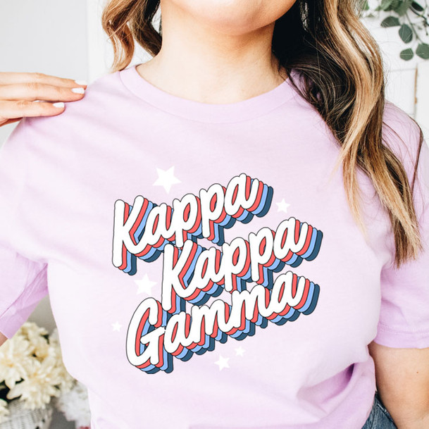 Kappa Kappa Gamma Flashback Tees