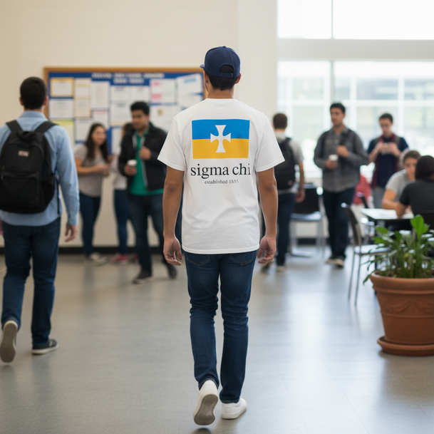 Sigma Chi Flag T-shirts