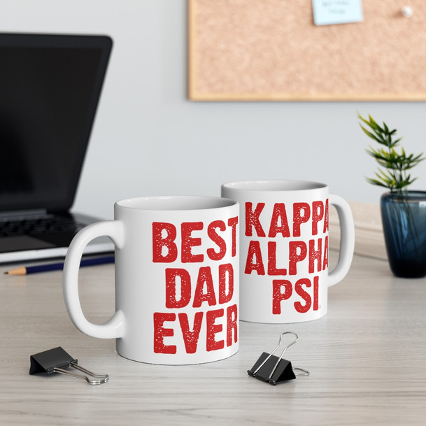 Kappa Alpha Psi Best Dad Ever Coffee Mugs