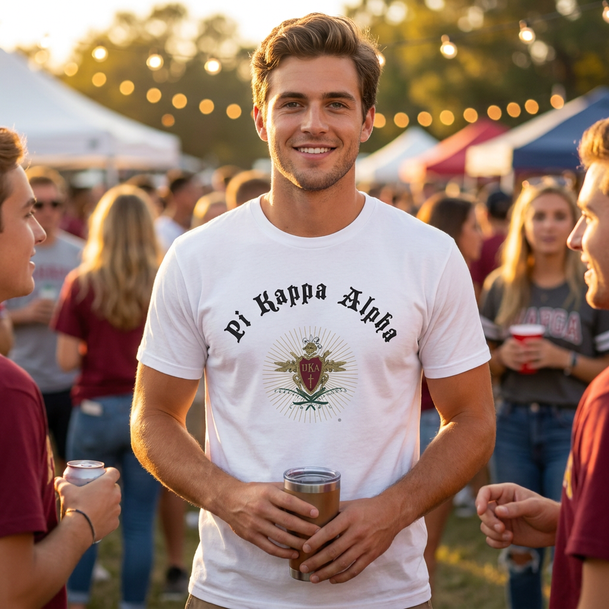 Pi Kappa Alpha Vintage Crest T-shirt