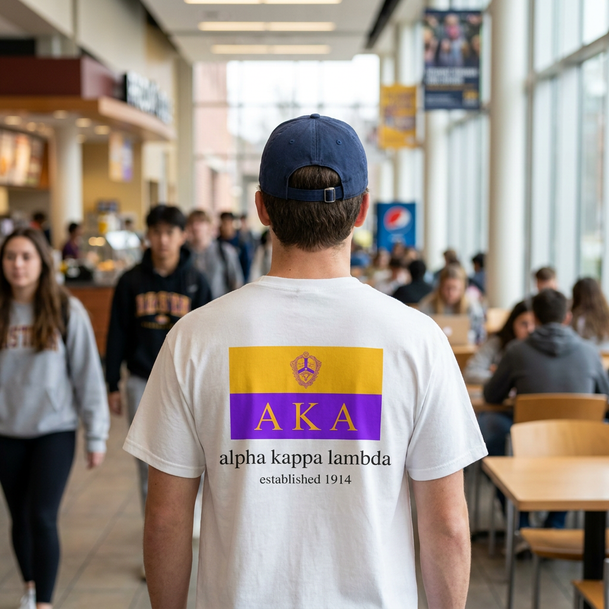 Alpha Kappa Lambda Flag T-shirts