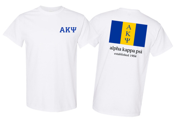 Alpha Kappa Psi Flag T-shirts