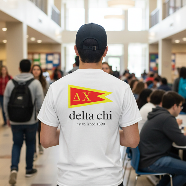 Delta Chi Flag T-shirts