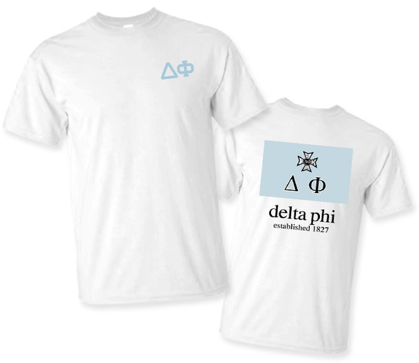 Delta Phi Flag T-shirts