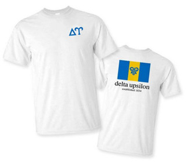 Delta Upsilon Flag T-shirts