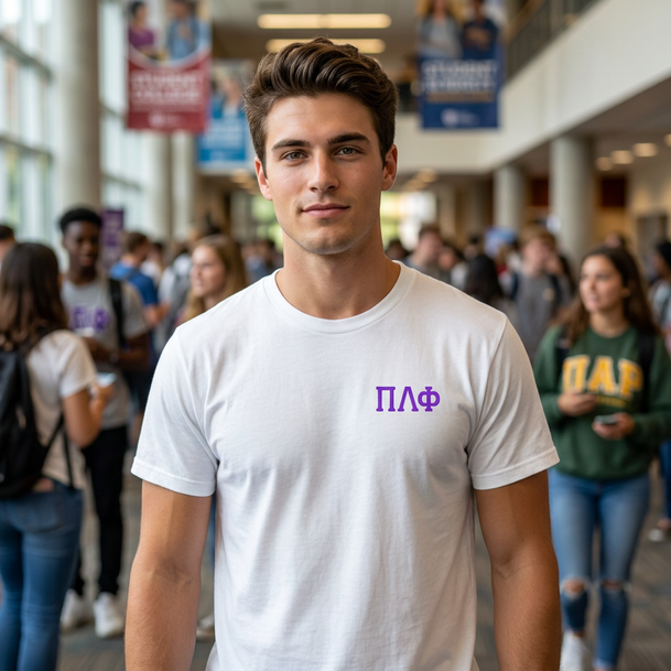 Pi Lambda Phi Flag T-shirts