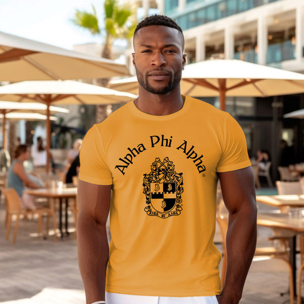 Alpha Phi Alpha World Famous Crest T-Shirts