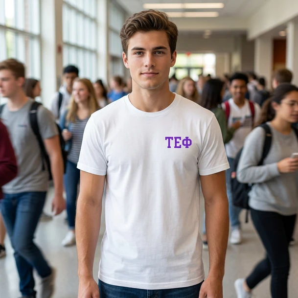 Tau Epsilon Phi Flag T-shirts