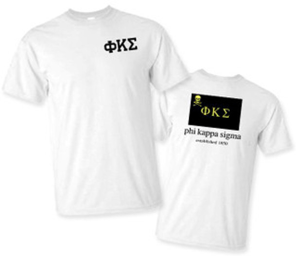 Phi Kappa Sigma Flag T-shirts
