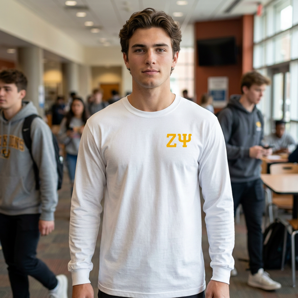 Zeta Psi Flag Long Sleeve T-Shirt