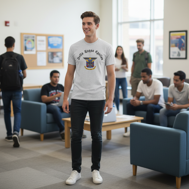 Delta Kappa Epsilon Vintage Crest T-shirt