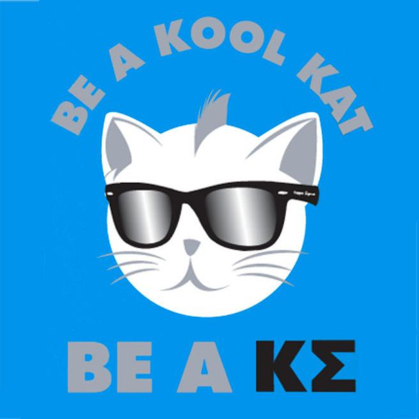 GREEK-CUSTOM Fraternity Shirt - Kool Kat Design 