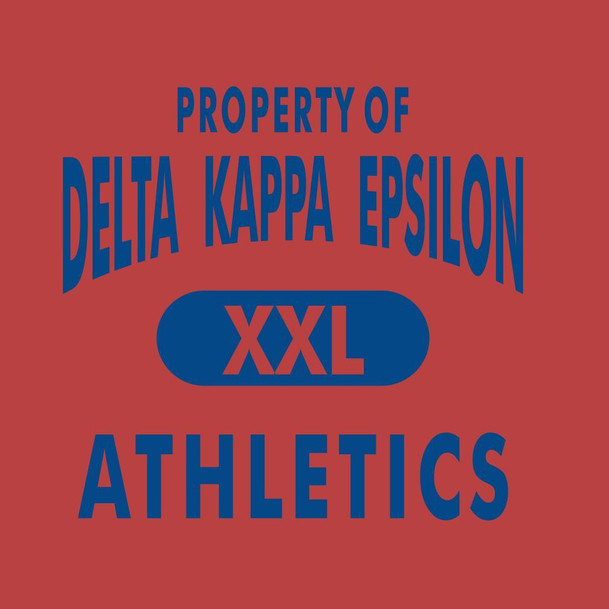 GREEK-CUSTOM Fraternity Shirt - Athletics Design 