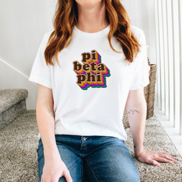 Pi Beta Phi Retro Maya Tees