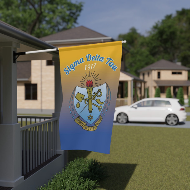 Sigma Delta Tau House Flag Banner