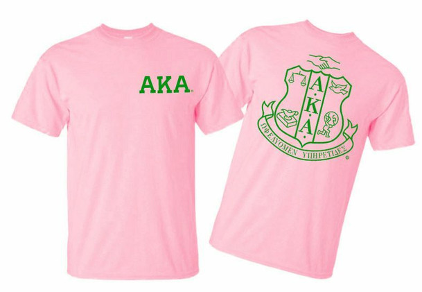 Alpha Kappa Alpha World Famous Crest Tee