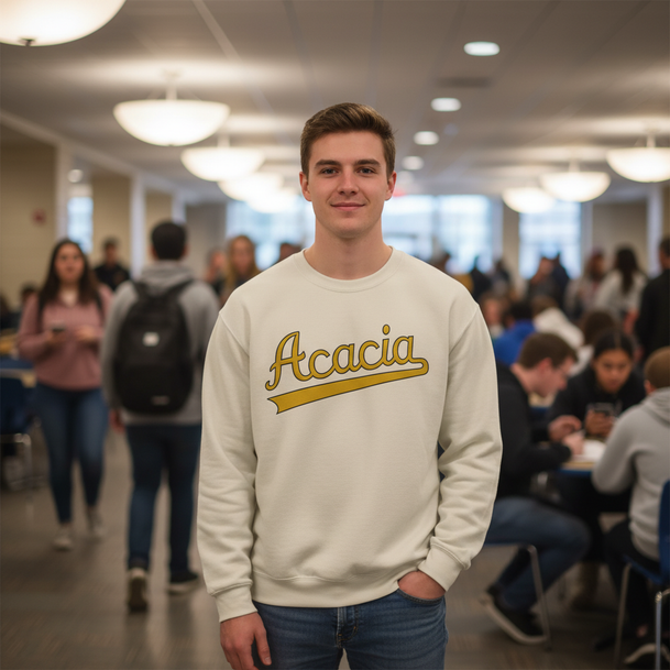Acacia Logo Crewneck Sweatshirts