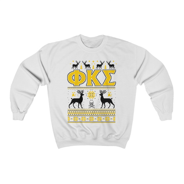 Phi Kappa Sigma Ugly Christmas Sweater Crewneck Sweatshirts