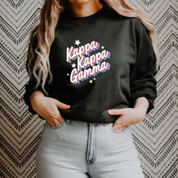 Kappa Kappa Gamma Flashback Crewneck Sweatshirt