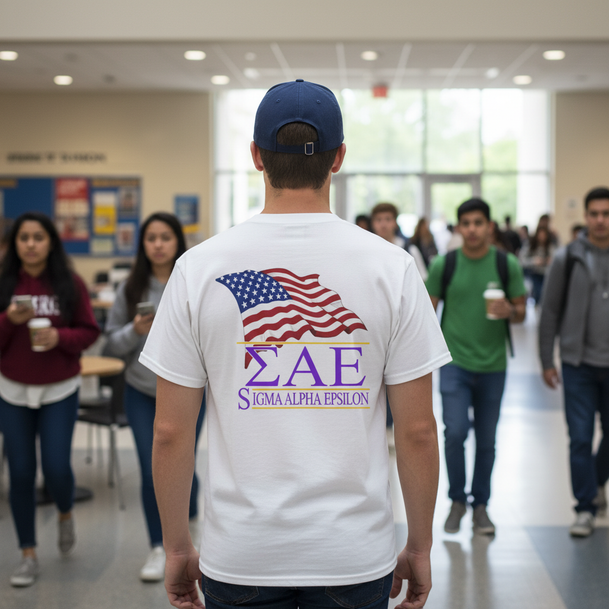 Sigma Alpha Epsilon Patriot Limited Edition Tees