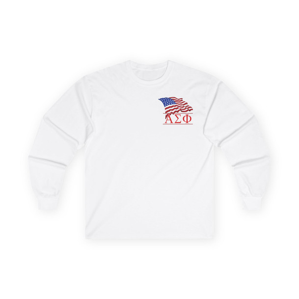 Alpha Sigma Phi Patriot Long Sleeve T-Shirts