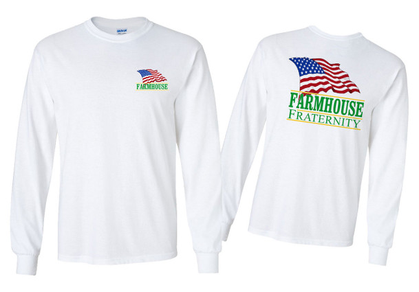 FarmHouse Fraternity Patriot Long Sleeve T-Shirts