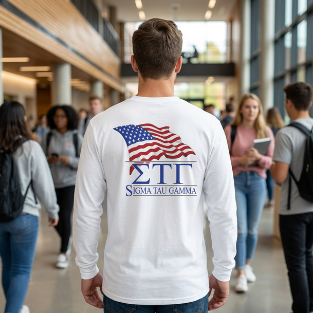 Sigma Tau Gamma Patriot Long Sleeve T-Shirts