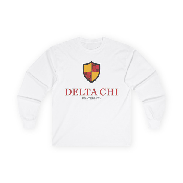 Delta Chi Logo Long Sleeve T-Shirts