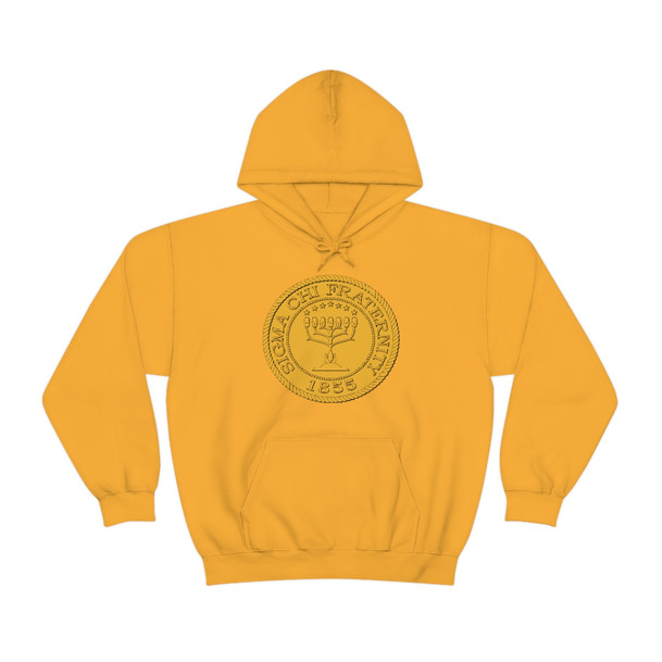 Sigma Chi Logo Hooded Sweatshirts