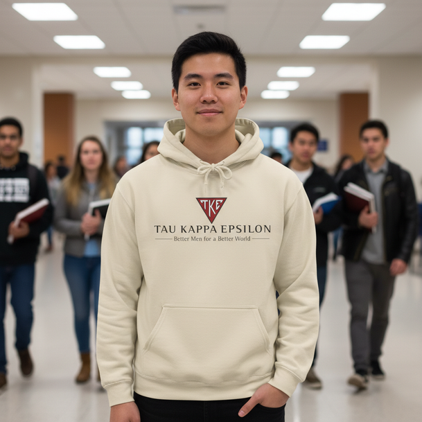 Tau Kappa Epsilon Better Men Hooded Sweatshirts