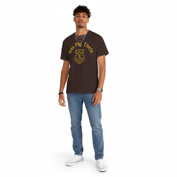 Iota Phi Theta Shield Unisex Heavy Cotton Tee