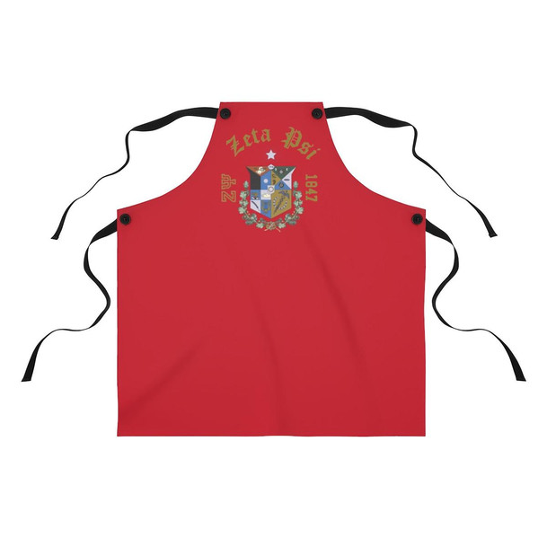 Printify Zeta Psi All Over Print Apron 